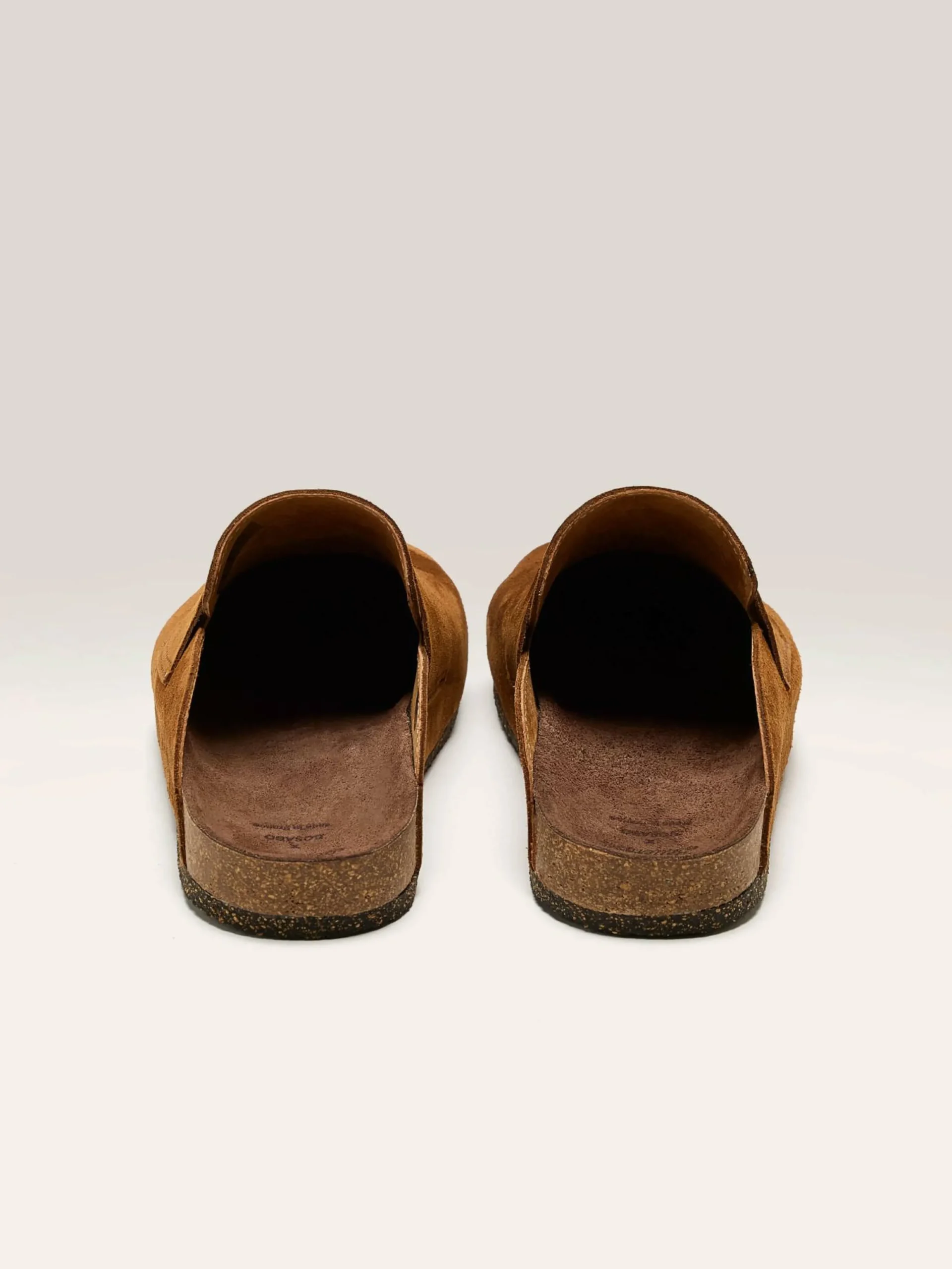 BOSABO Sabots En Velours Cognac