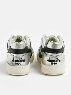 DIADORA B.560 Silver Used Pour Femmes