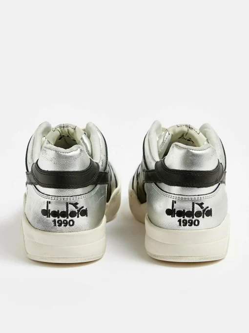 DIADORA B.560 Silver Used Pour Femmes