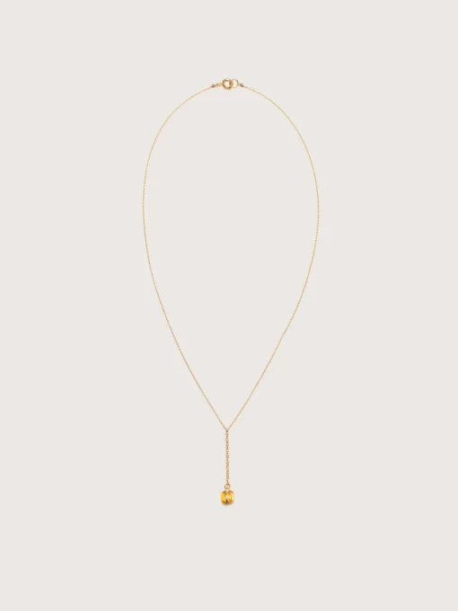 HELENA ROHNER Collier Drop Citrine