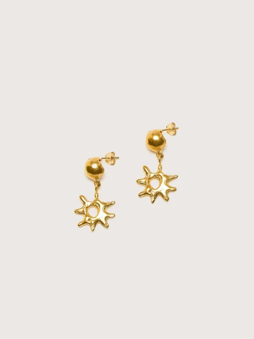 SIMUERO Boucles D'oreilles Or Cabo
