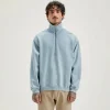 Sweatshirt Col Zippé Fabro