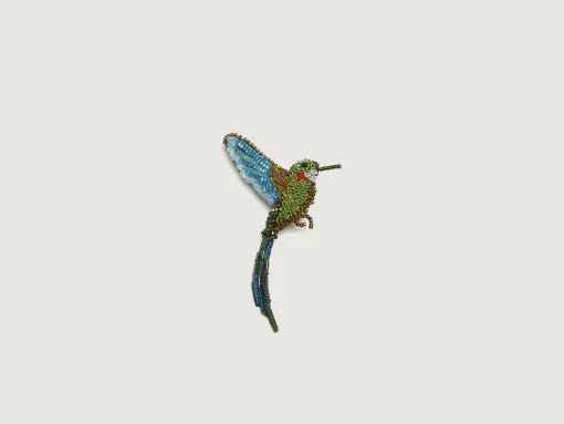 TROVELORE Broche Tropical Hummingbird