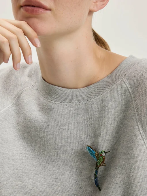 TROVELORE Broche Tropical Hummingbird
