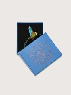TROVELORE Broche Tropical Hummingbird